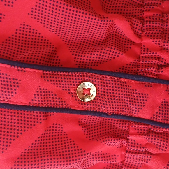 NWT TOMMY HILFIGURE Red Sleeveless Maxi Dress MED - Picture 9 of 12